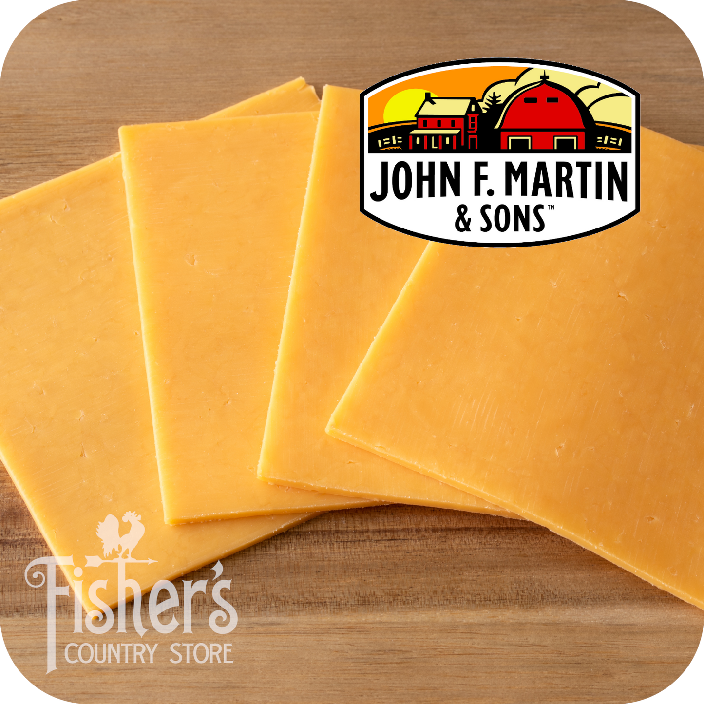 5 lb. American Cheese, Yellow Sliced