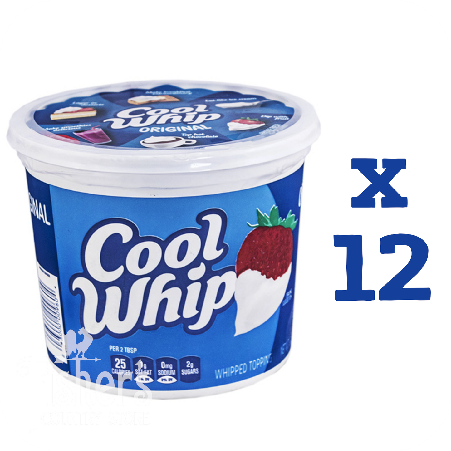 12/16 oz. Kraft Cool Whip Whipped Topping