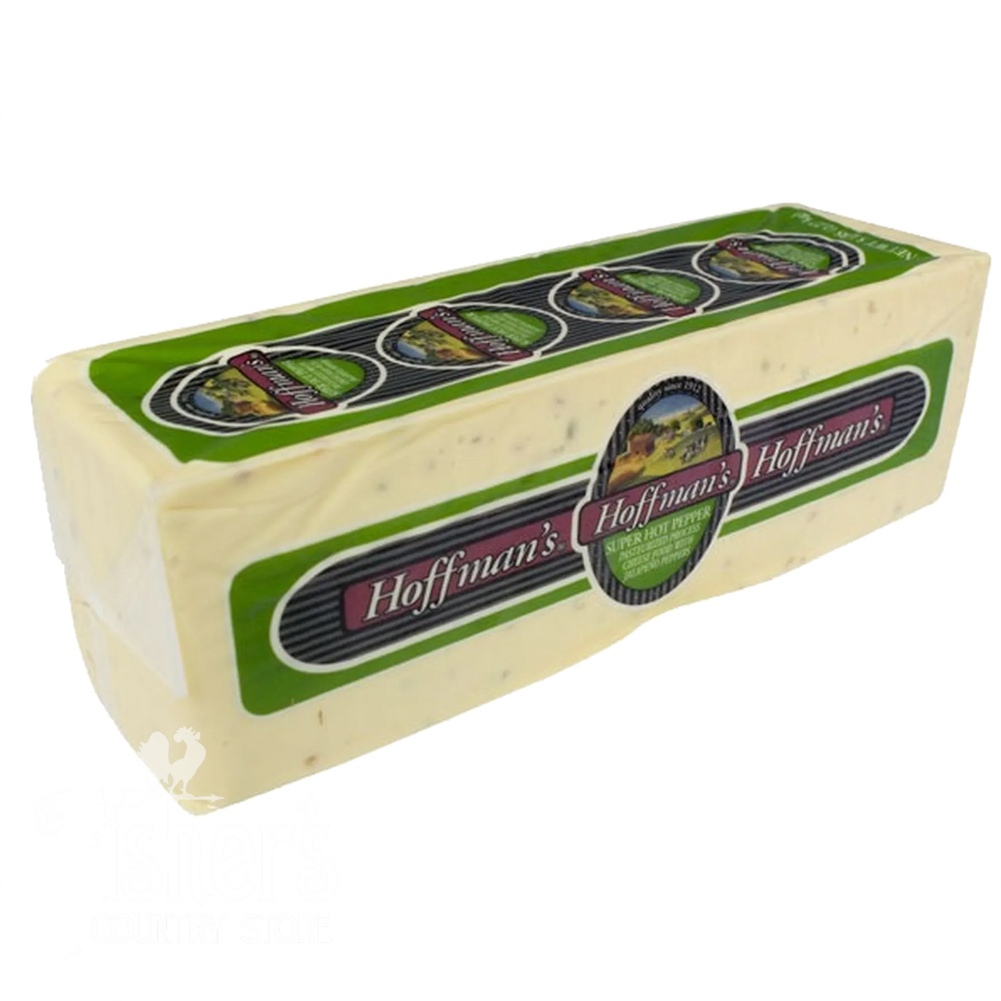 5 lb. Hoffman's Super Hot Pepper Cheese