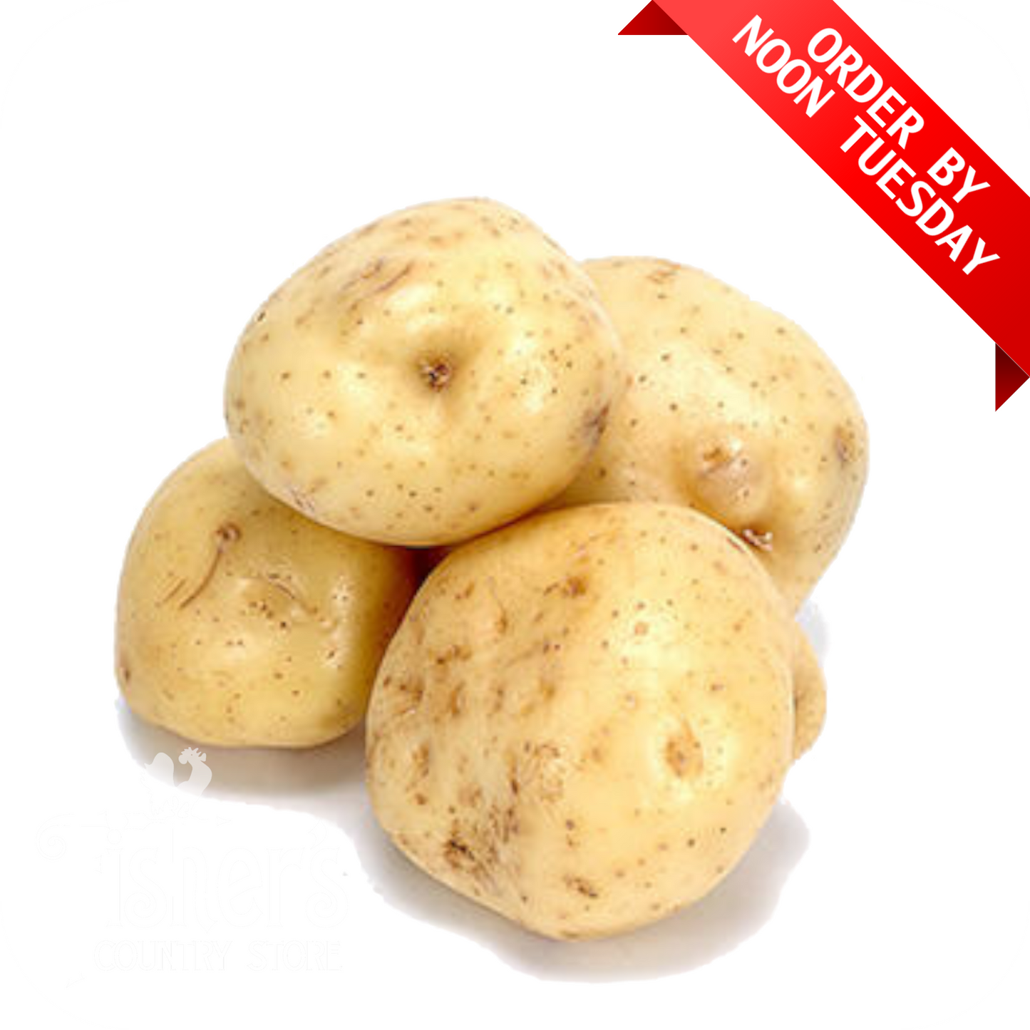 50 lb. White Potatoes, New Crop