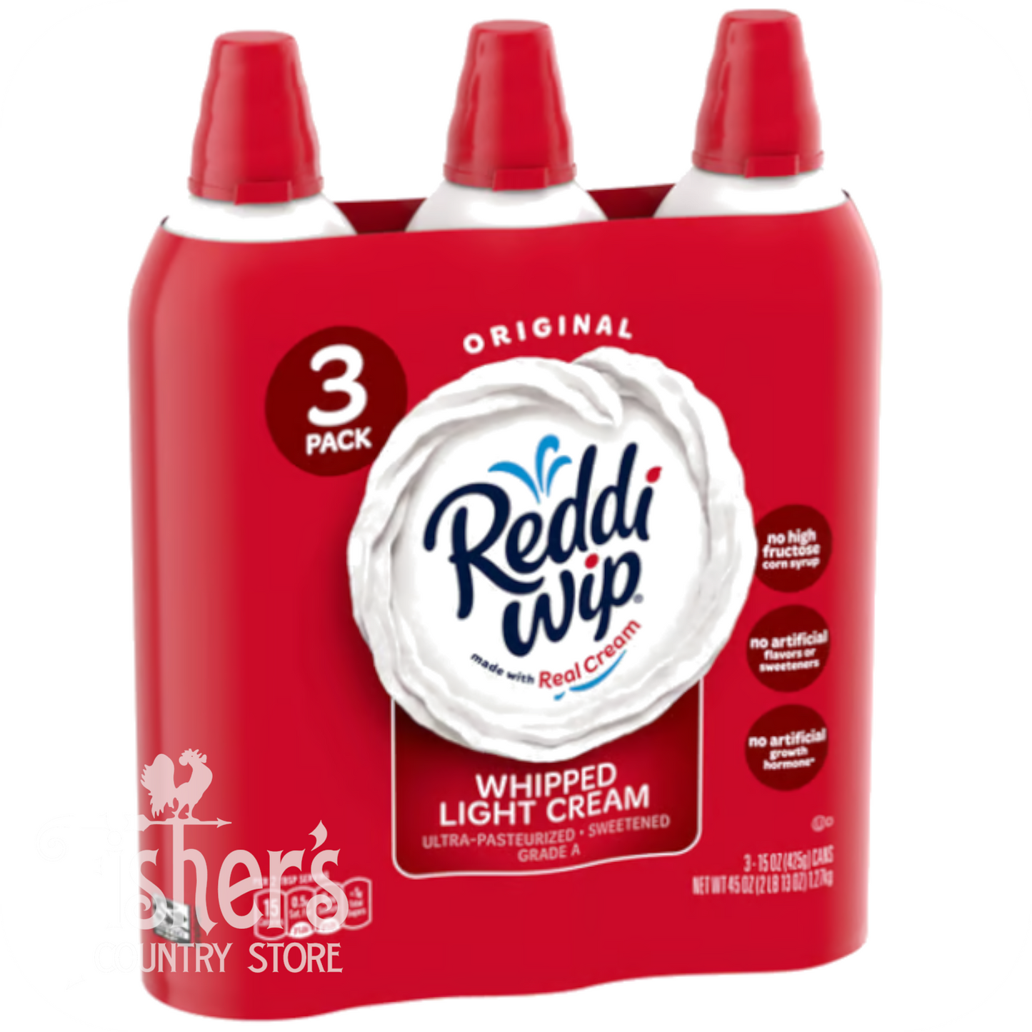 3/15 oz. Reddi Wip® Whipped Light Cream