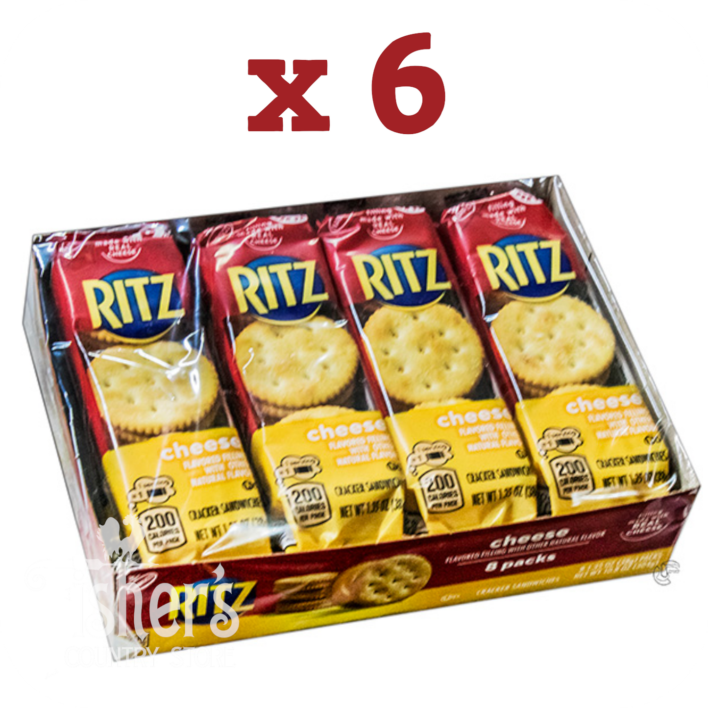 6/8 pk. Ritz Cheese Sandwich Crackers