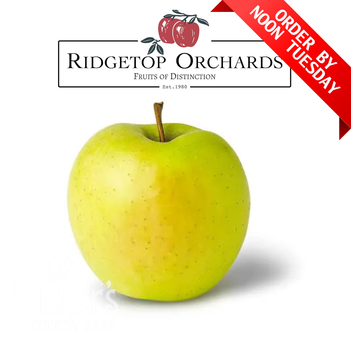 1/2 Bushel Apples, Gold Delicious