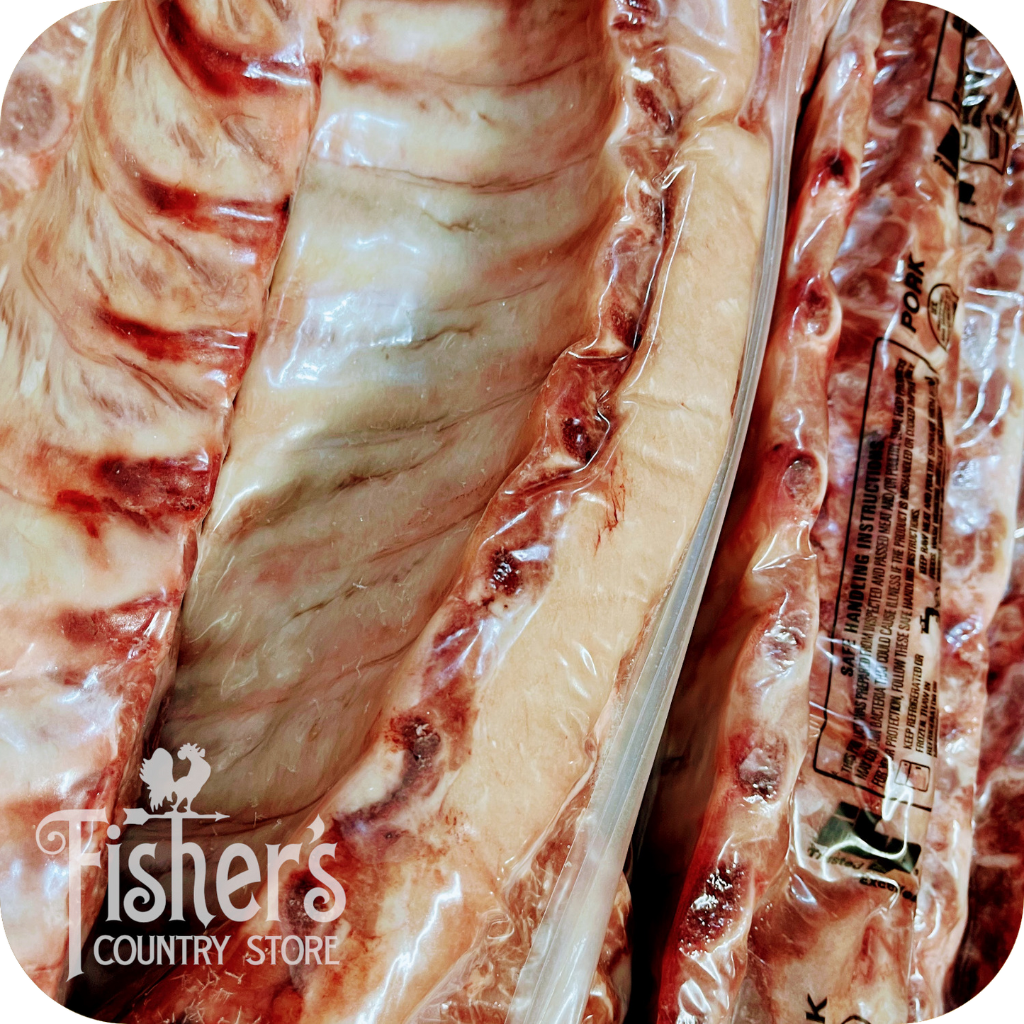 38 lb.* Case Pork Baby Back Ribs $3.59 lb.