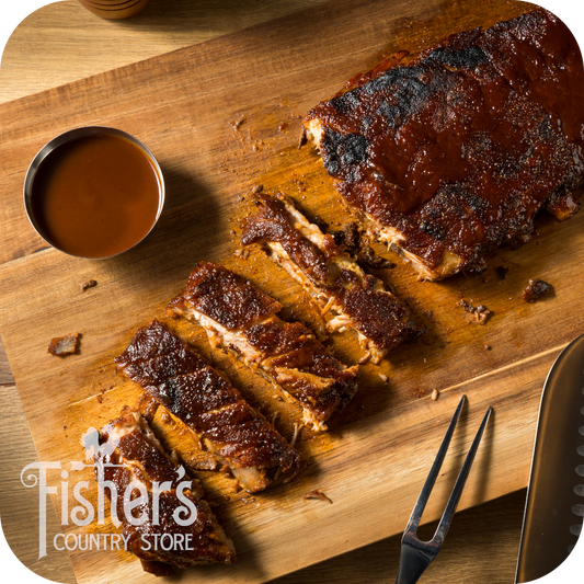 38 lb.* Case Pork Baby Back Ribs $3.59 lb.