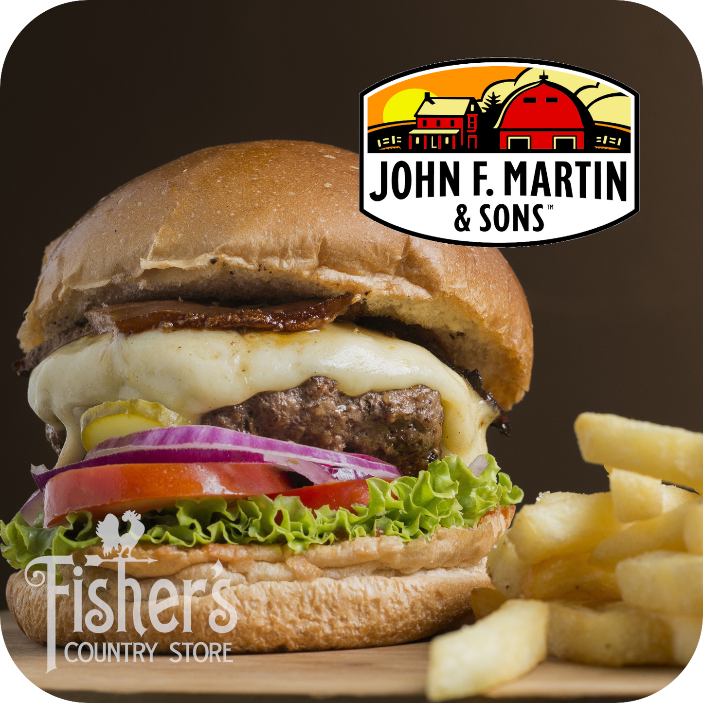 10 lb. Hamburger Patties 85% Lean