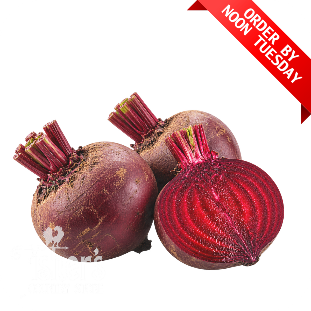 25 lb. Red Beets, Small & Medium