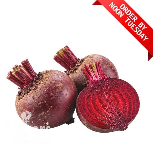 25 lb. Red Beets, Small & Medium