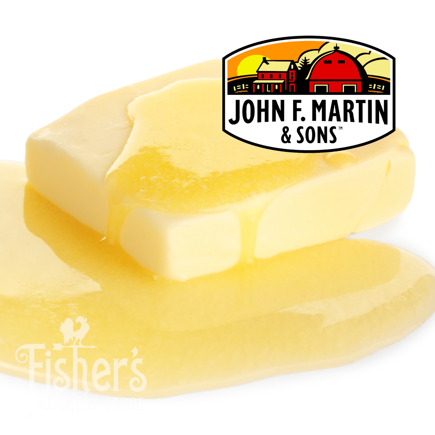 18 lb. Butter Quarters, Unsalted