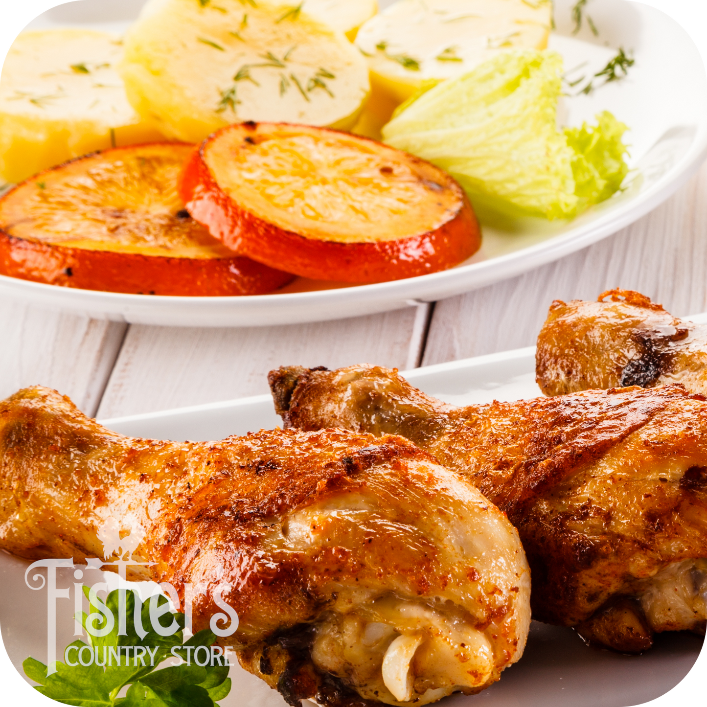 40 lb. Chicken, Drumsticks (8/5 lb. Exact Weight)