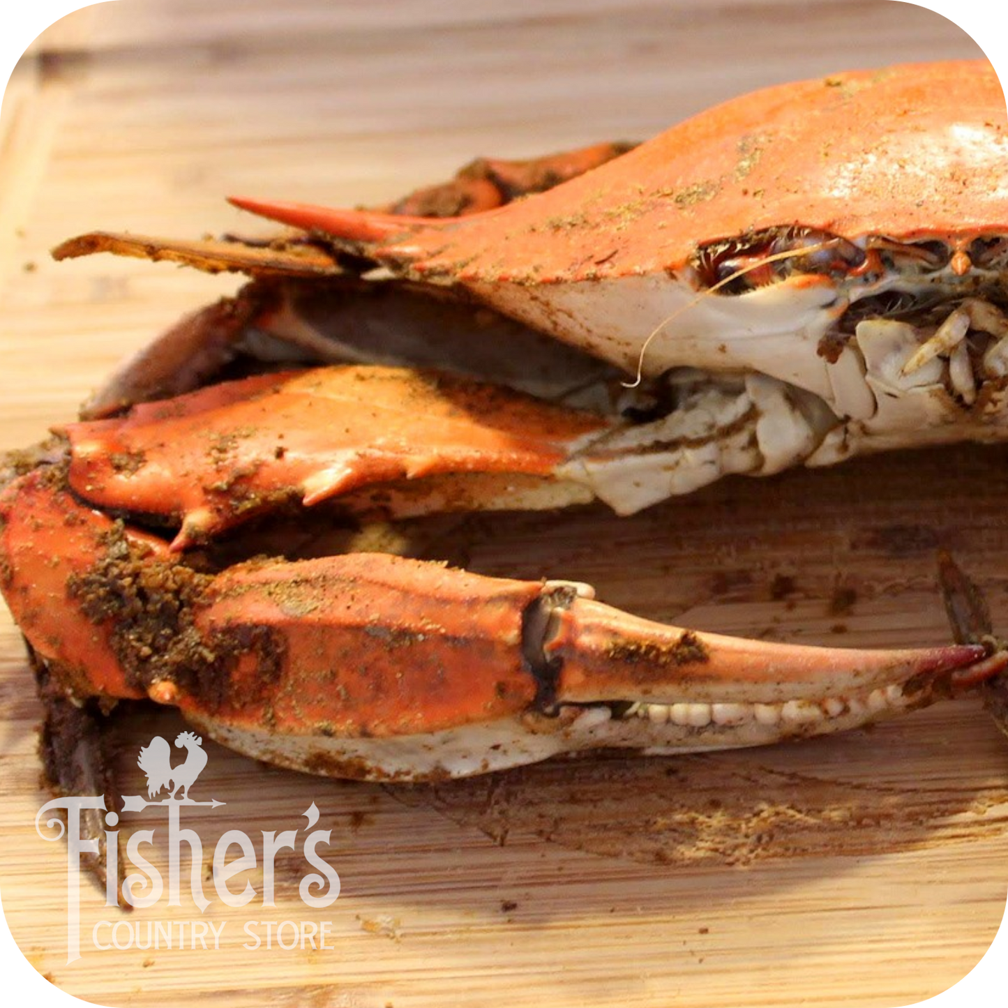 1 Bushel Seasoned Steamed Crabs