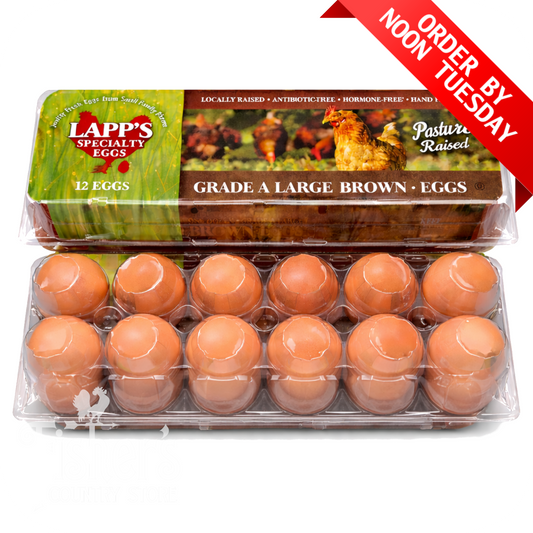 15 dz. Pasture Raised Brown Eggs
