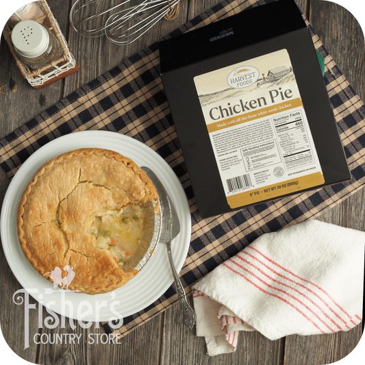 30 oz. Harvest Foods Chicken Pie, 8 in.