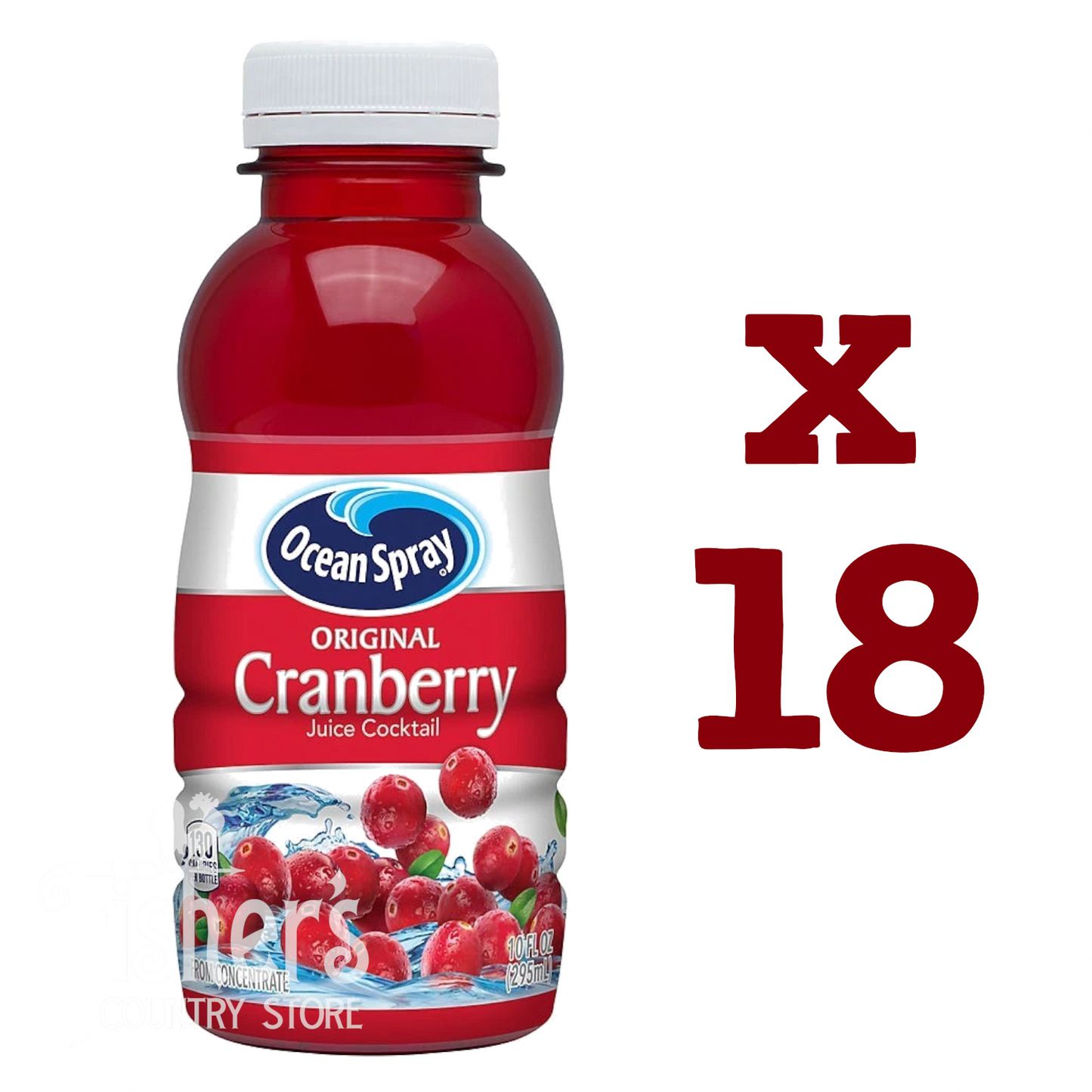 18/10 oz. Ocean Spray Cranberry Juice Cocktail