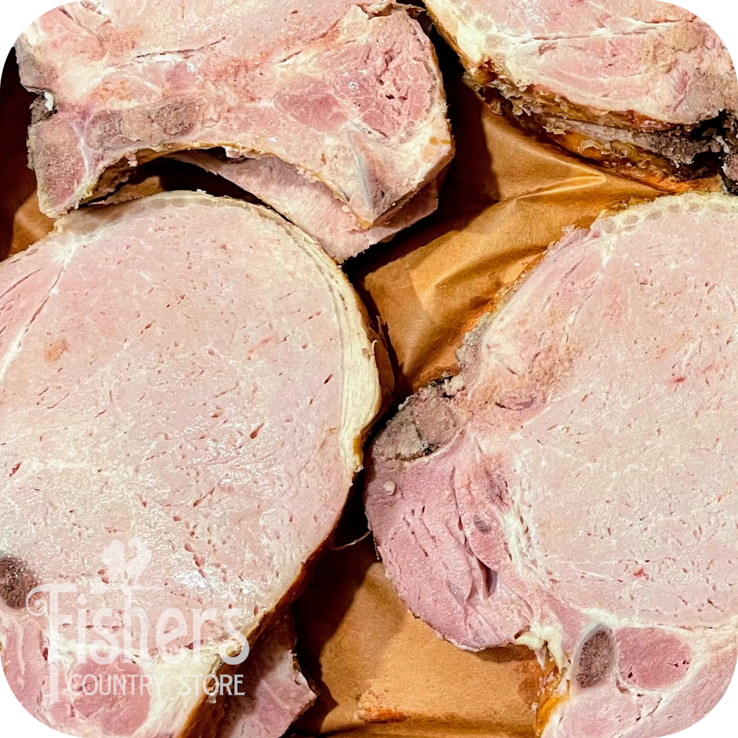 8 lb.* Smoked Pork Chops, 8/2-pk. $5.29/lb.