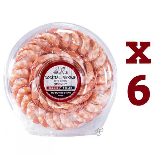 6/28 oz. Cocktail Shrimp Ring w/Sauce