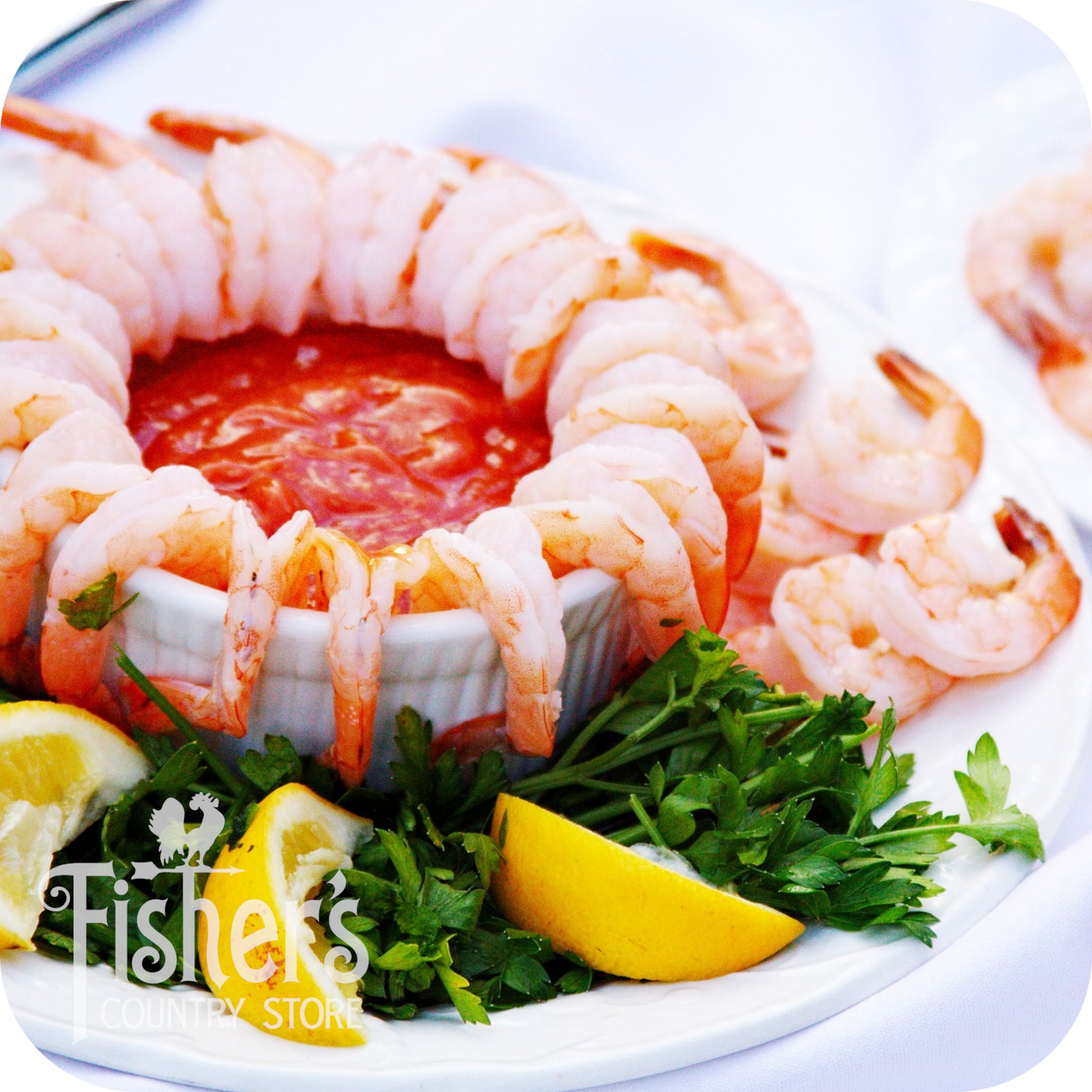 6/28 oz. Cocktail Shrimp Ring w/Sauce