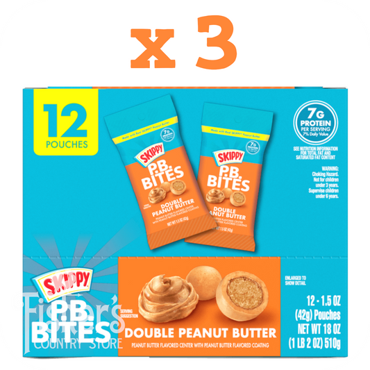 3/12 pk. Skippy Pretzel Peanut Butter Bites, 1.5 oz.