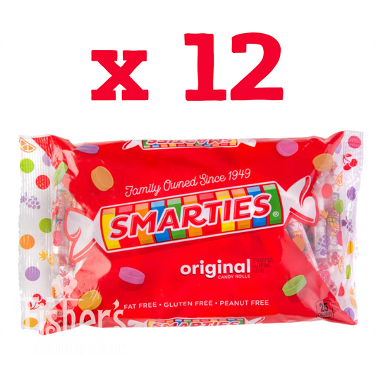 12/16 oz. Smarties Original Candy Rolls