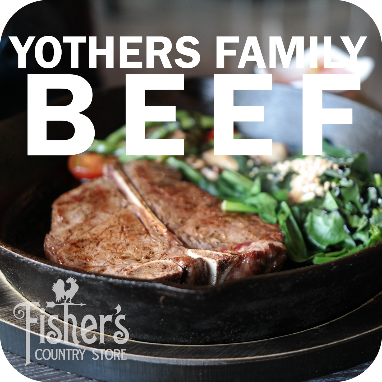 110-130 lb.* Yothers Family Local Beef Quarter - Cut, Wrapped, & Frozen $7.55/lb.