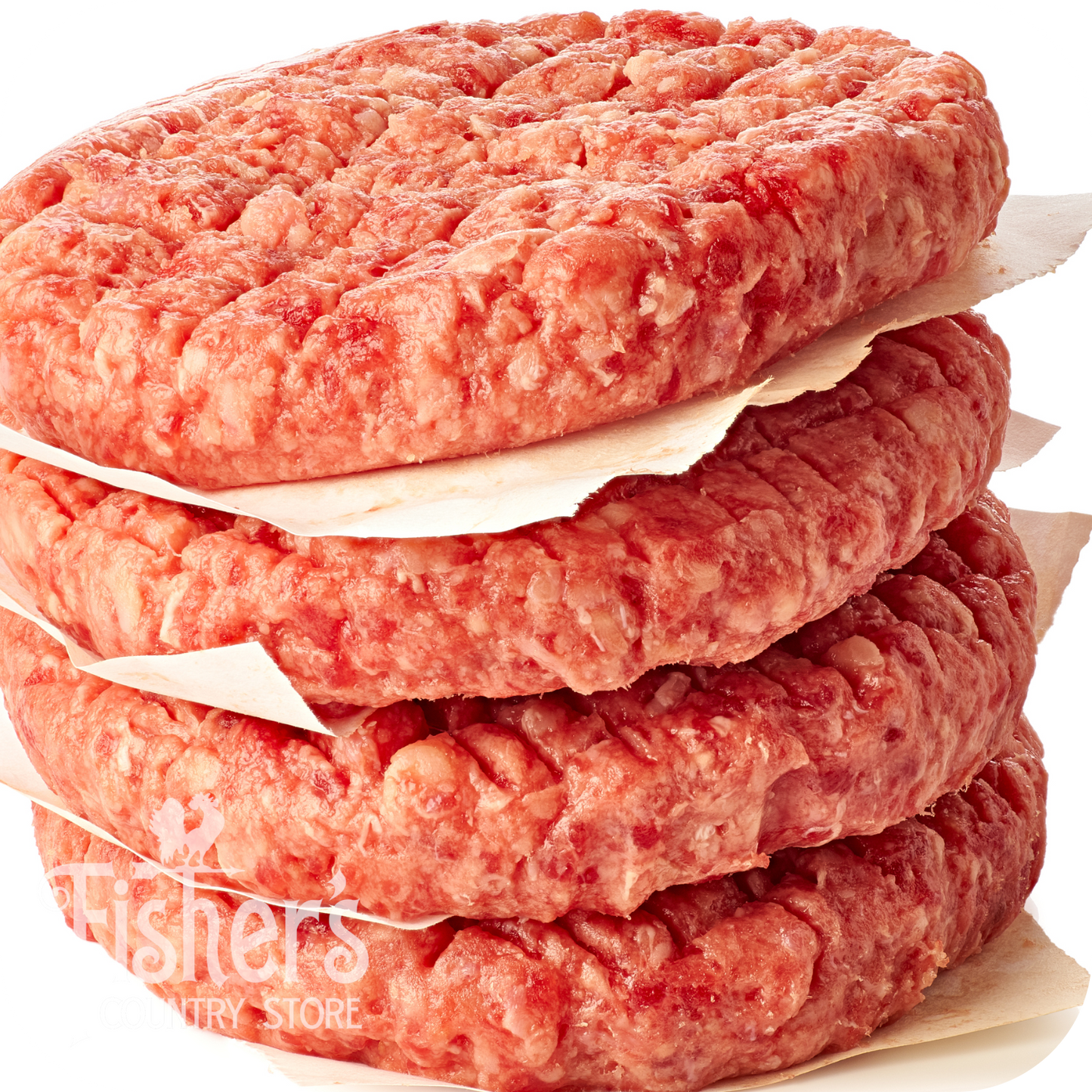 10 lb. Hamburger Patties 85% Lean