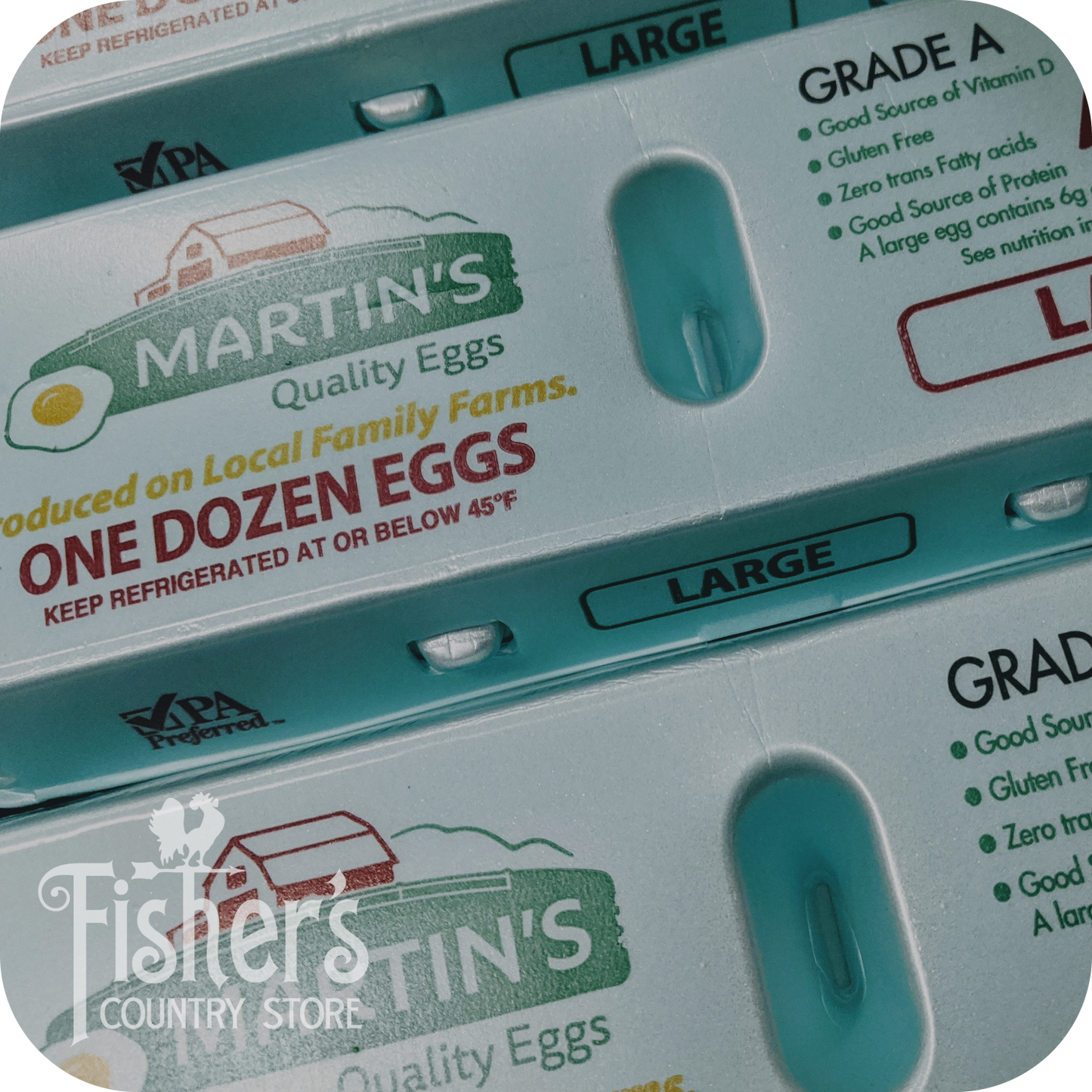 15 dz. Large White Eggs